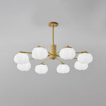 Wooden Cotton Balls Chandelier - Lamp Outdoor