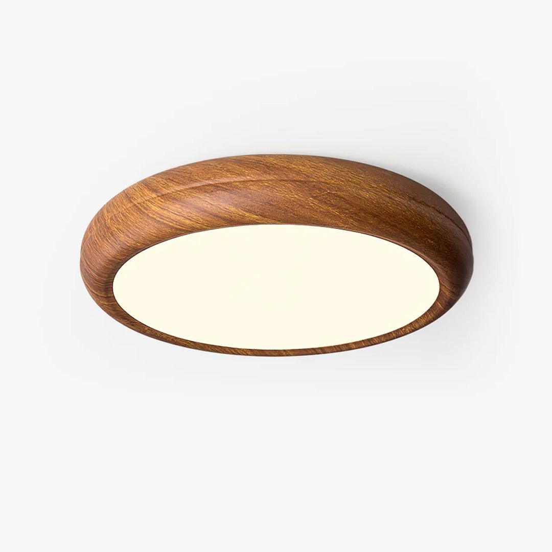Wood Grain Round Ceiling Lamp - Lamp Outdoor