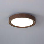 Wood Grain Round Ceiling Lamp - Lamp Outdoor