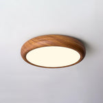 Wood Grain Round Ceiling Lamp - Lamp Outdoor