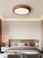 Wood Grain Round Ceiling Lamp - Lamp Outdoor