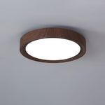Wood Grain Round Ceiling Lamp - Lamp Outdoor