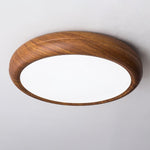 Wood Grain Round Ceiling Lamp - Lamp Outdoor