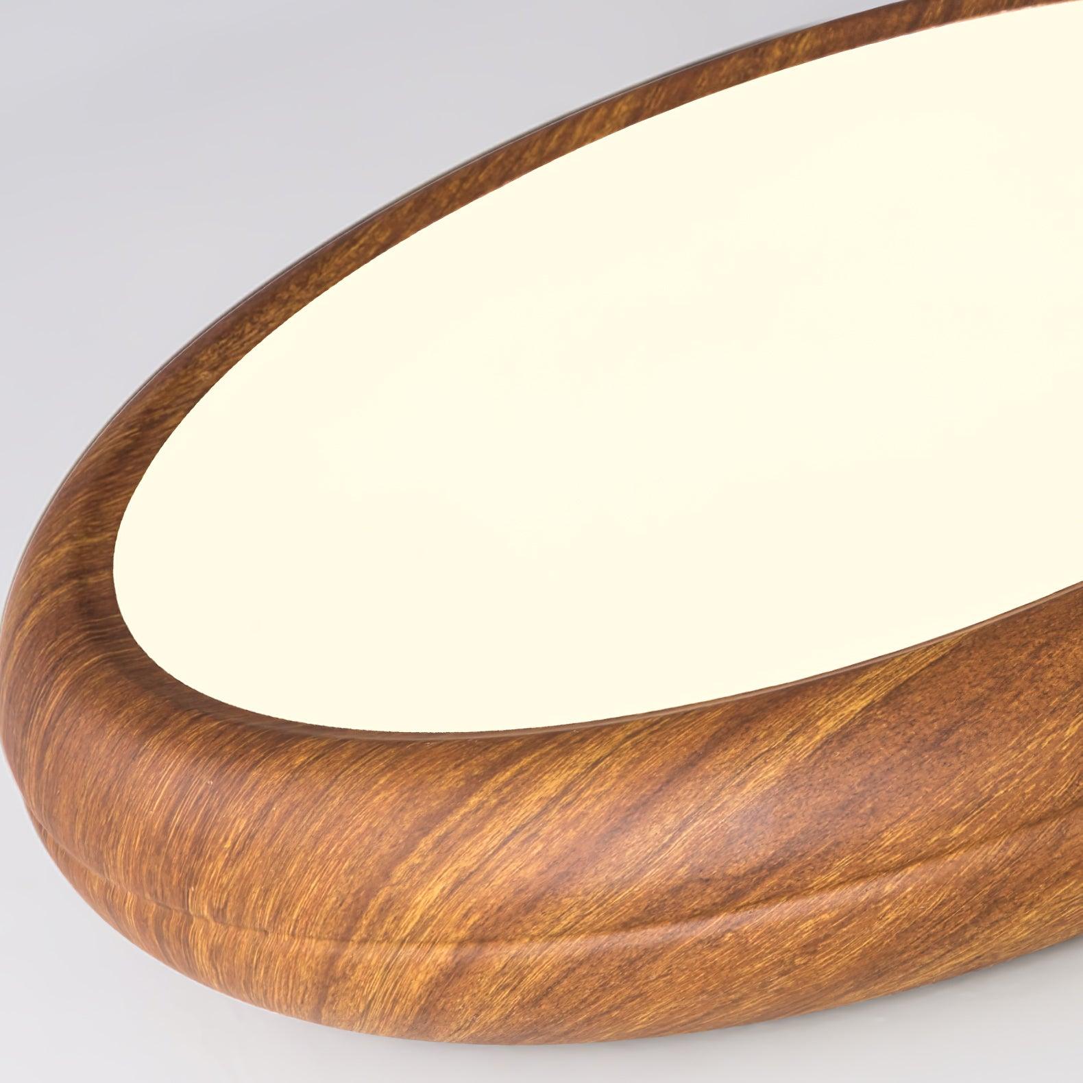 Wood Grain Round Ceiling Lamp - Lamp Outdoor