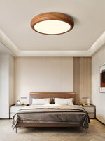 Wood Grain Round Ceiling Lamp - Lamp Outdoor