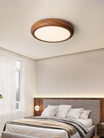 Wood Grain Round Ceiling Lamp - Lamp Outdoor