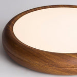 Grena Wood Grain Round Ceiling Light - Lamp Outdoor