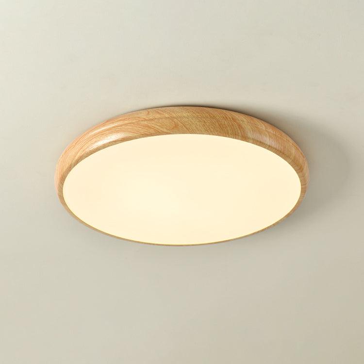 Wood Grain Round Ceiling Lamp - Lamp Outdoor
