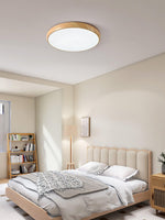 Wood Grain Round Ceiling Lamp - Lamp Outdoor