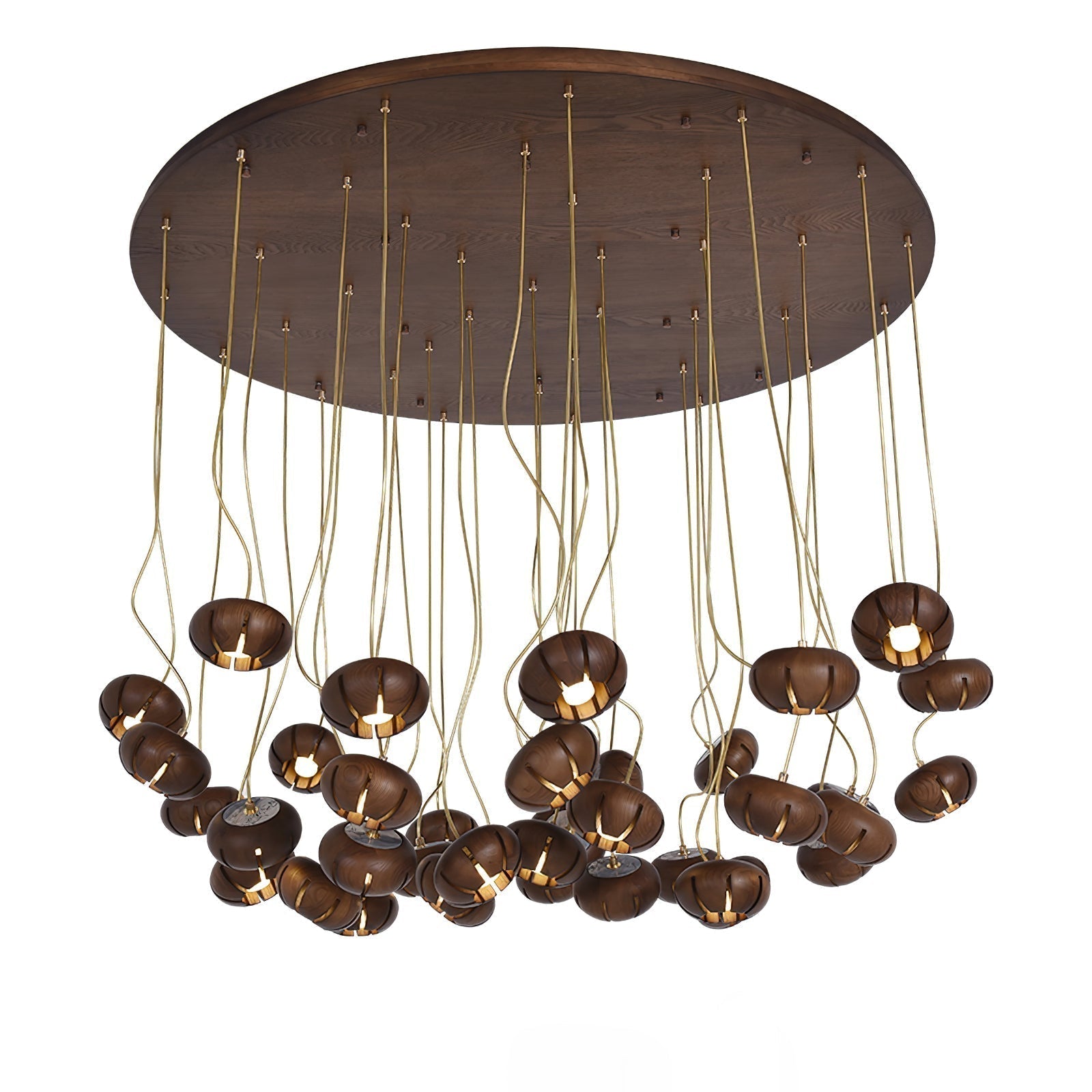 Zasorir Sculptural Marble Cluster Pendant Light - Lamp Outdoor