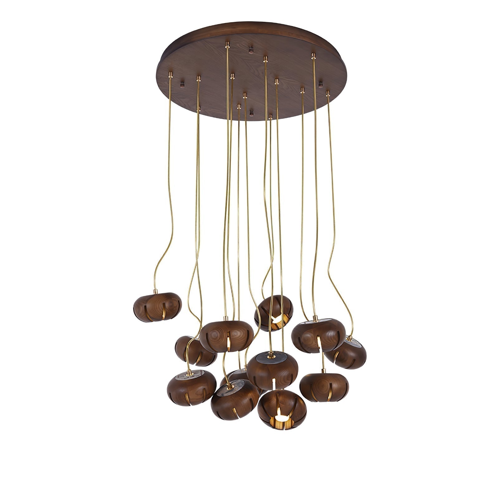 Zasorir Sculptural Marble Cluster Pendant Light - Lamp Outdoor