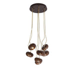 Zasorir Sculptural Marble Cluster Pendant Light - Lamp Outdoor