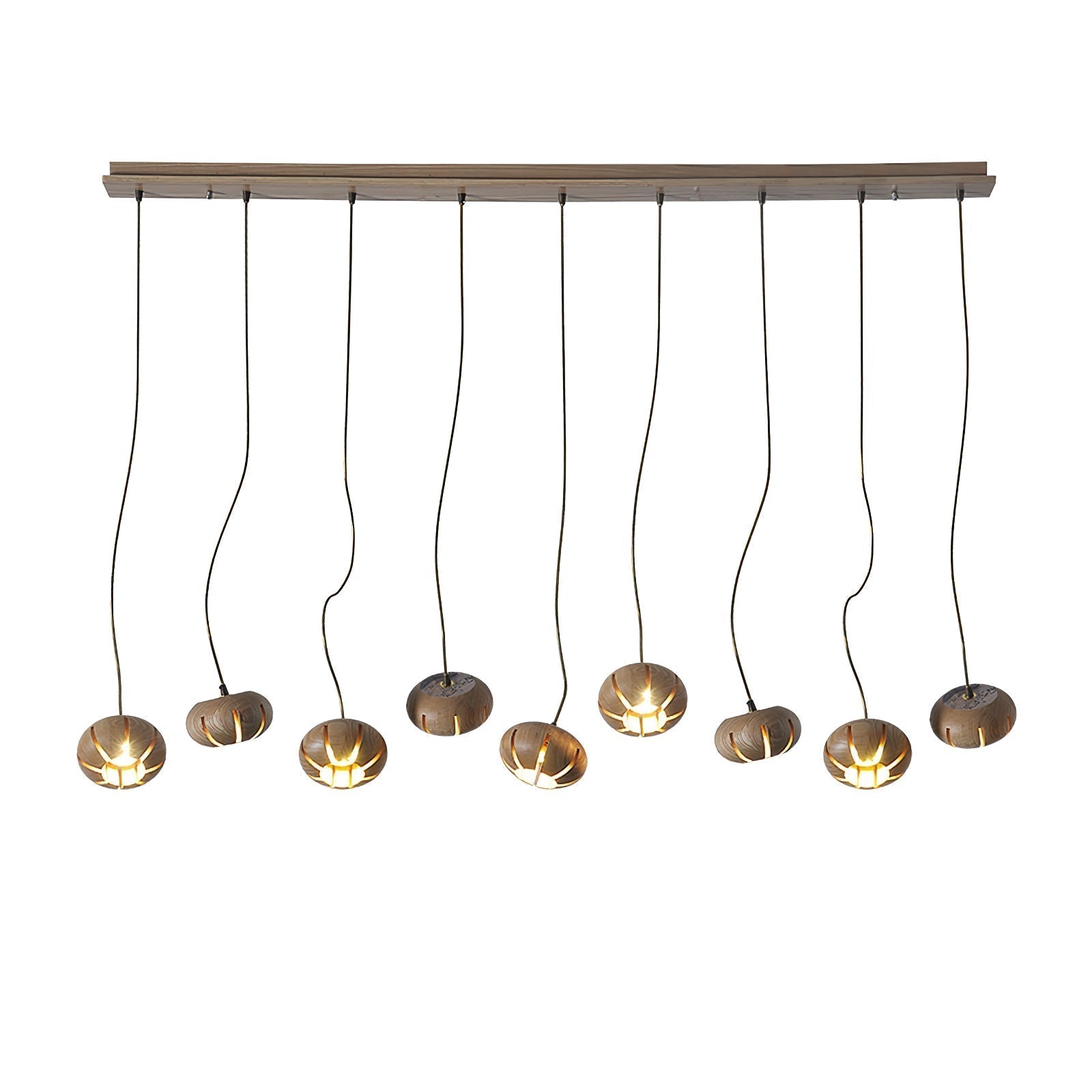 Zasorir Sculptural Marble Cluster Pendant Light - Lamp Outdoor