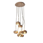 Zasorir Sculptural Marble Cluster Pendant Light - Lamp Outdoor