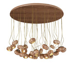 Zasorir Sculptural Marble Cluster Pendant Light - Lamp Outdoor