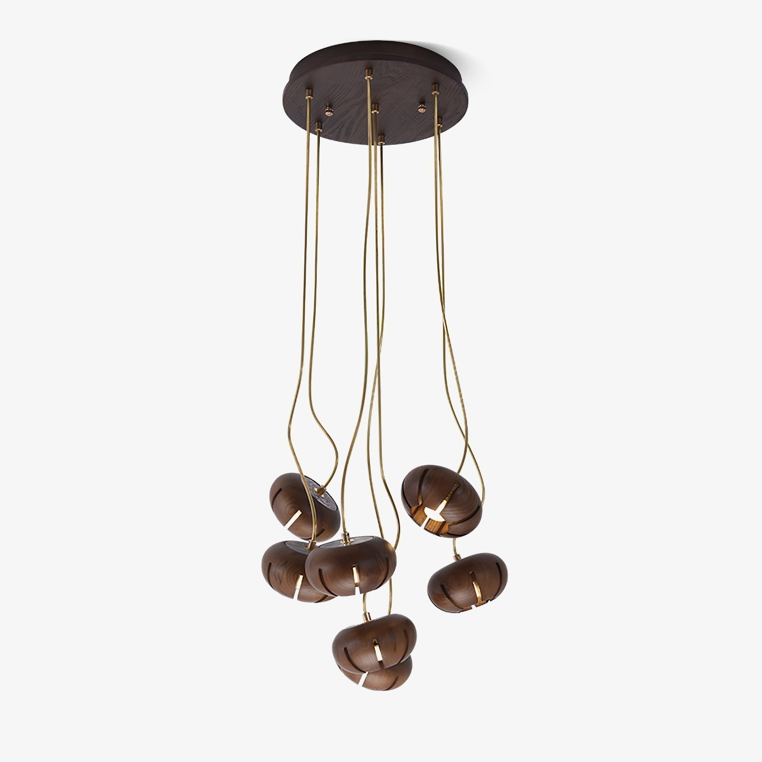 Zasorir Sculptural Marble Cluster Pendant Light - Lamp Outdoor
