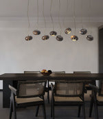 Zasorir Sculptural Marble Cluster Pendant Light - Lamp Outdoor
