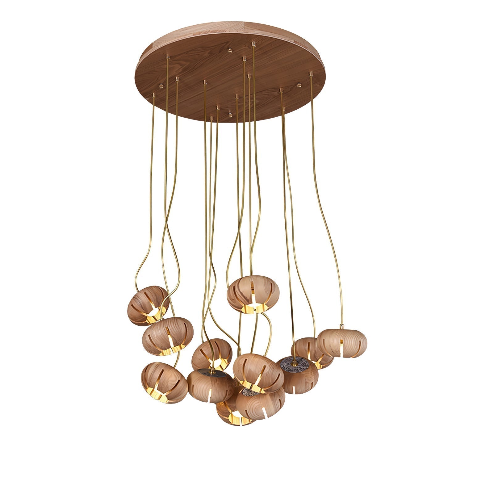 Zasorir Sculptural Marble Cluster Pendant Light - Lamp Outdoor