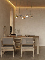 Zasorir Sculptural Marble Cluster Pendant Light - Lamp Outdoor