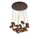 Zasorir Sculptural Marble Cluster Pendant Light - Lamp Outdoor