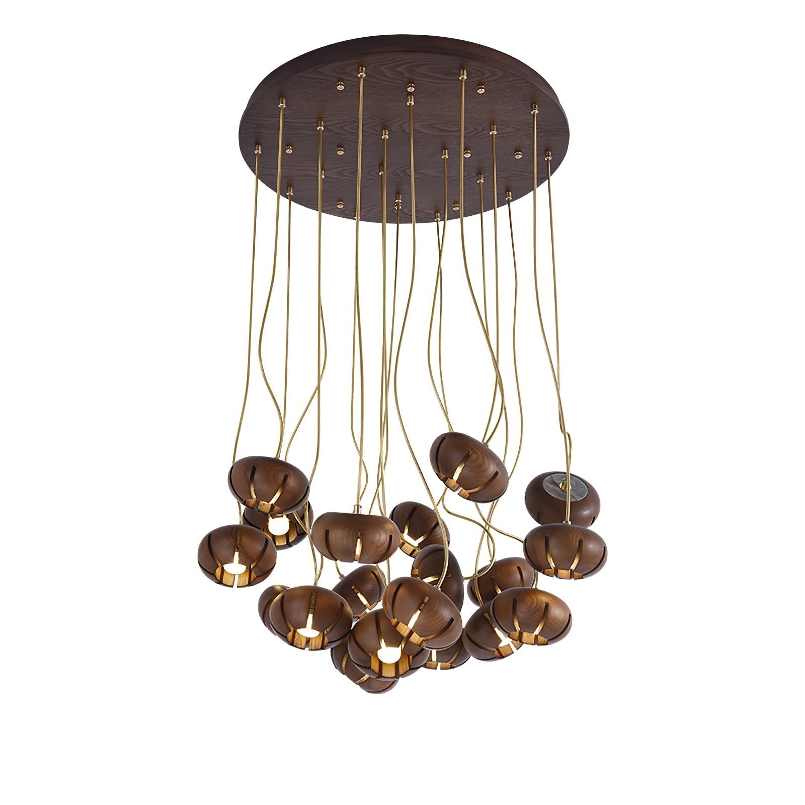 Zasorir Sculptural Marble Cluster Pendant Light - Lamp Outdoor