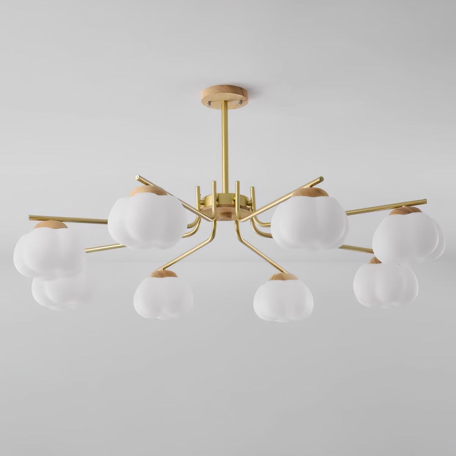 Cohen Modern Metal Chandelier - Lamp Outdoor