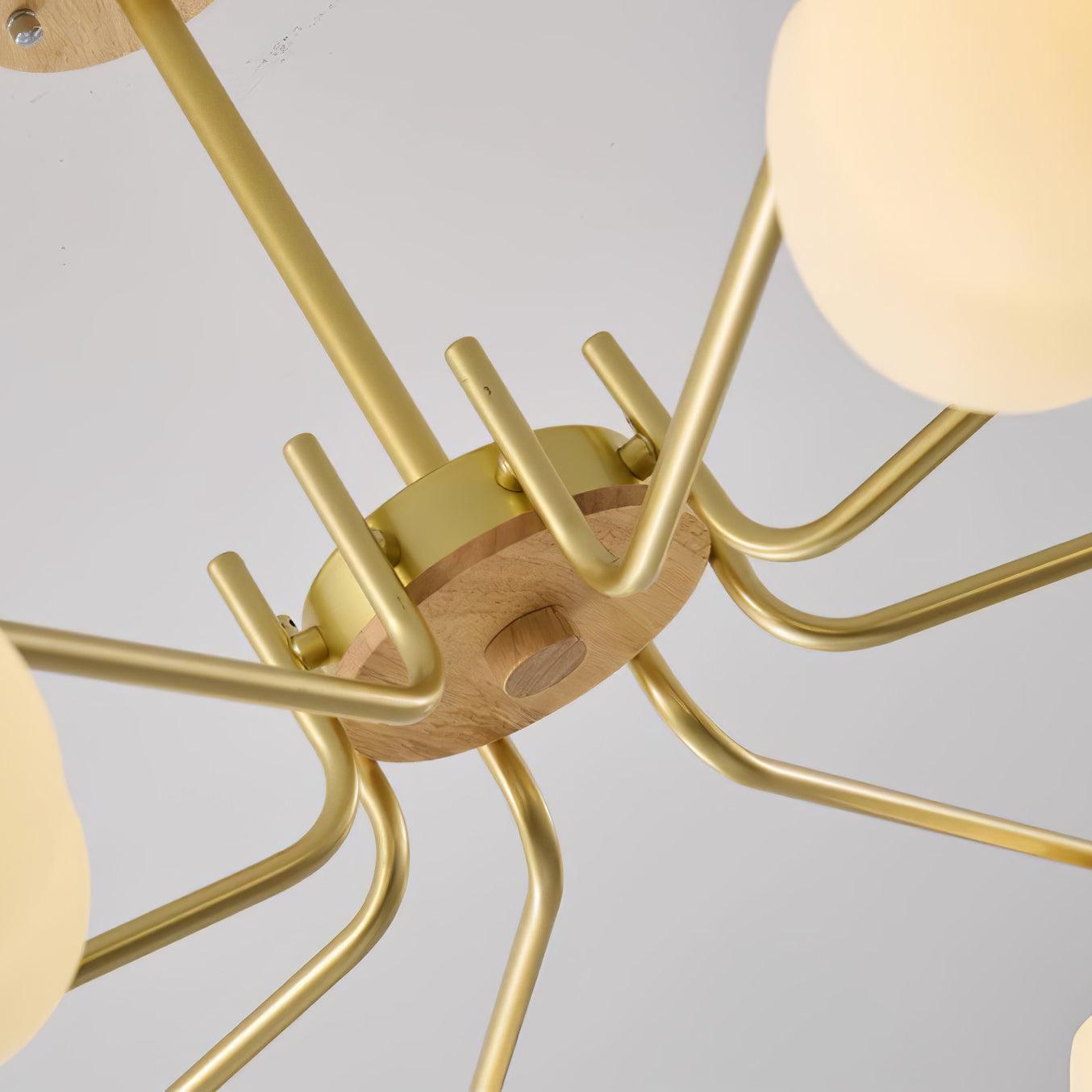 Cohen Modern Metal Chandelier - Lamp Outdoor