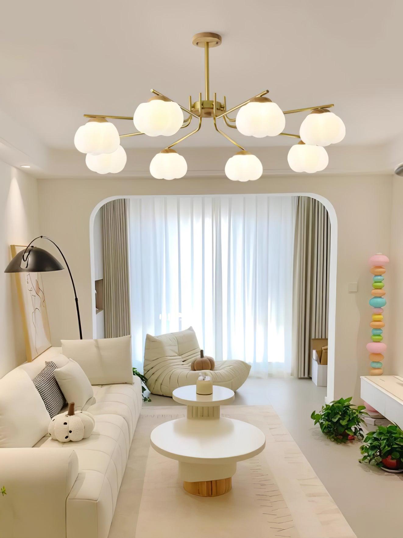 Cohen Modern Metal Chandelier - Lamp Outdoor