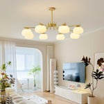 Cohen Modern Metal Chandelier - Lamp Outdoor