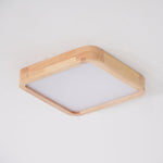 Wooden Geometric Ceiling Light - Lamp Outdoor