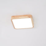 Wooden Geometric Ceiling Light - Lamp Outdoor