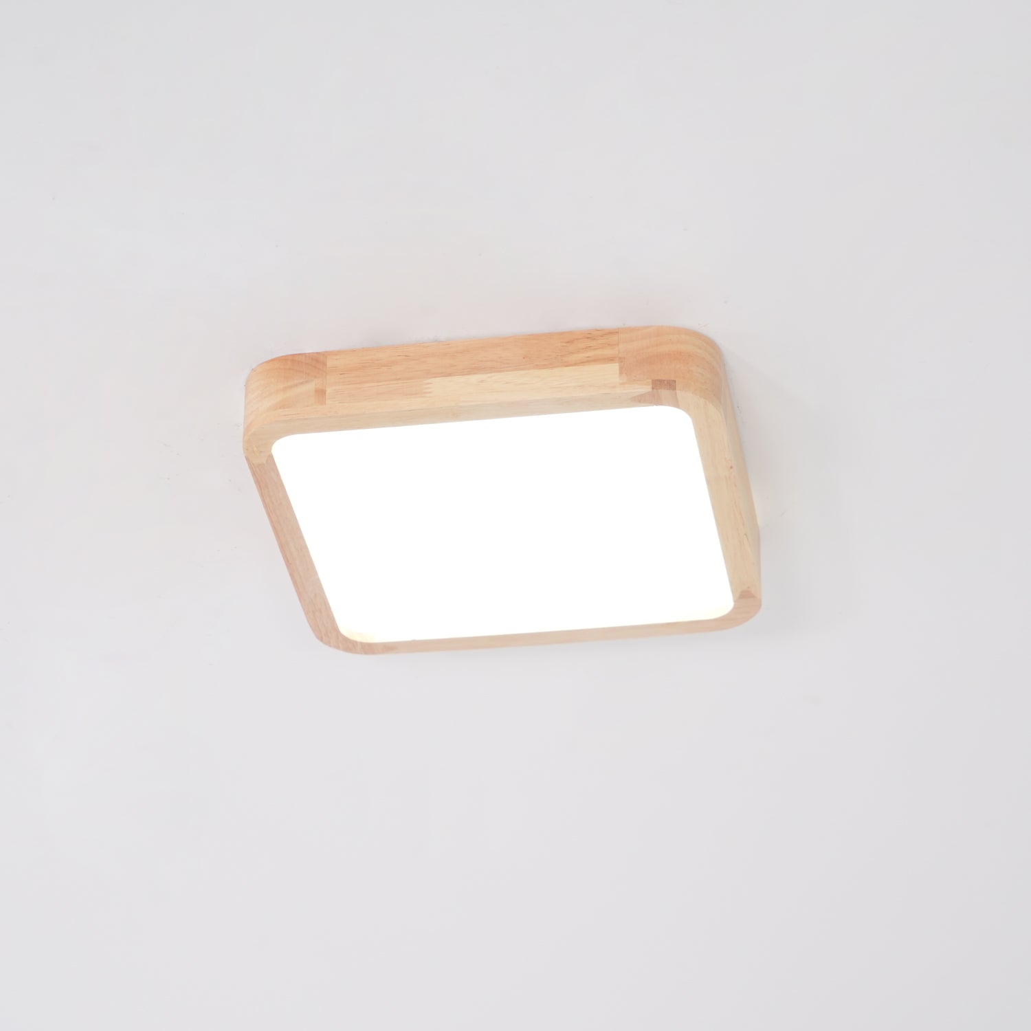 Wooden Geometric Ceiling Light - Lamp Outdoor