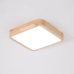 Wooden Geometric Ceiling Light - Lamp Outdoor