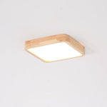 Wooden Geometric Ceiling Light - Lamp Outdoor