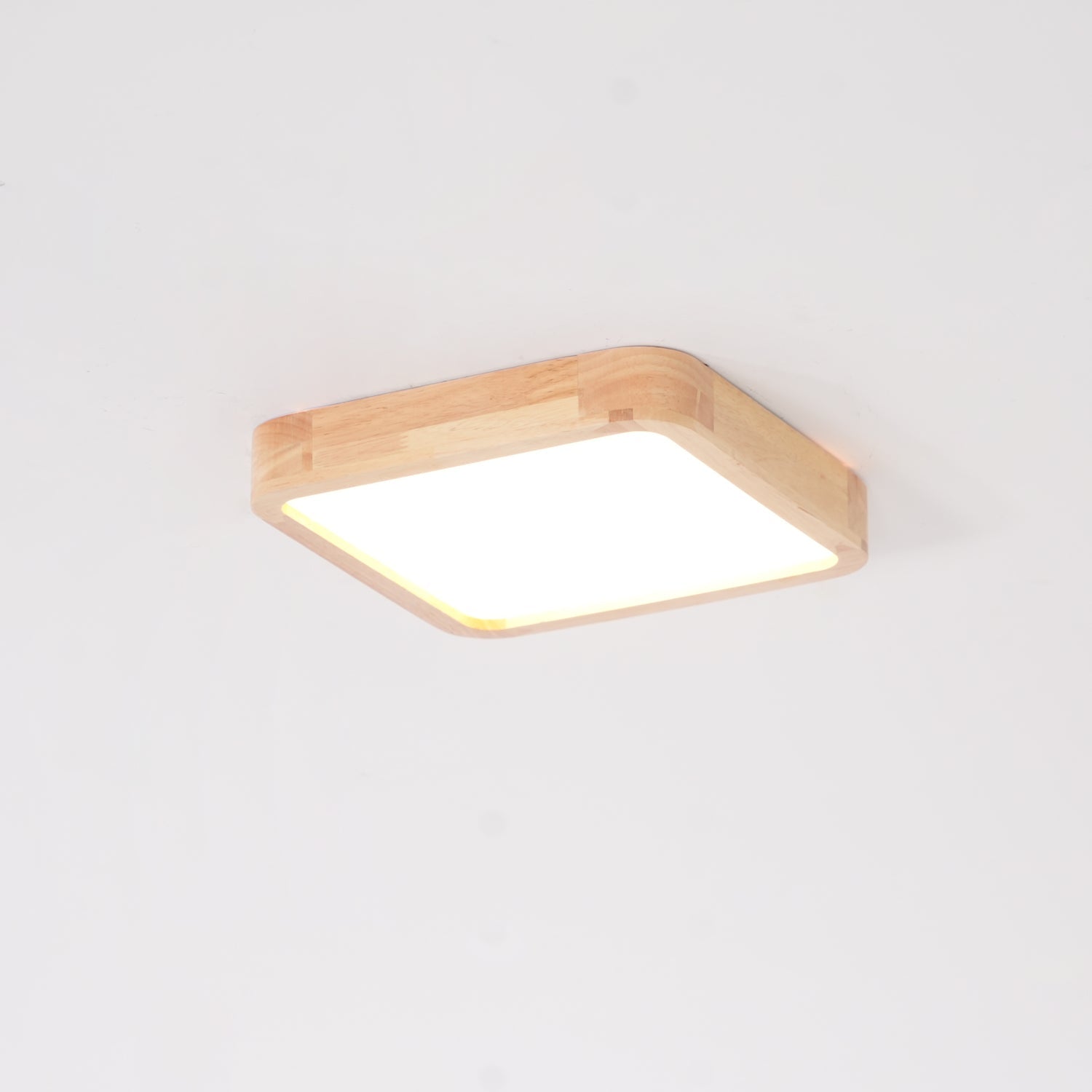 Wooden Geometric Ceiling Light - Lamp Outdoor