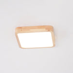 Wooden Geometric Ceiling Light - Lamp Outdoor