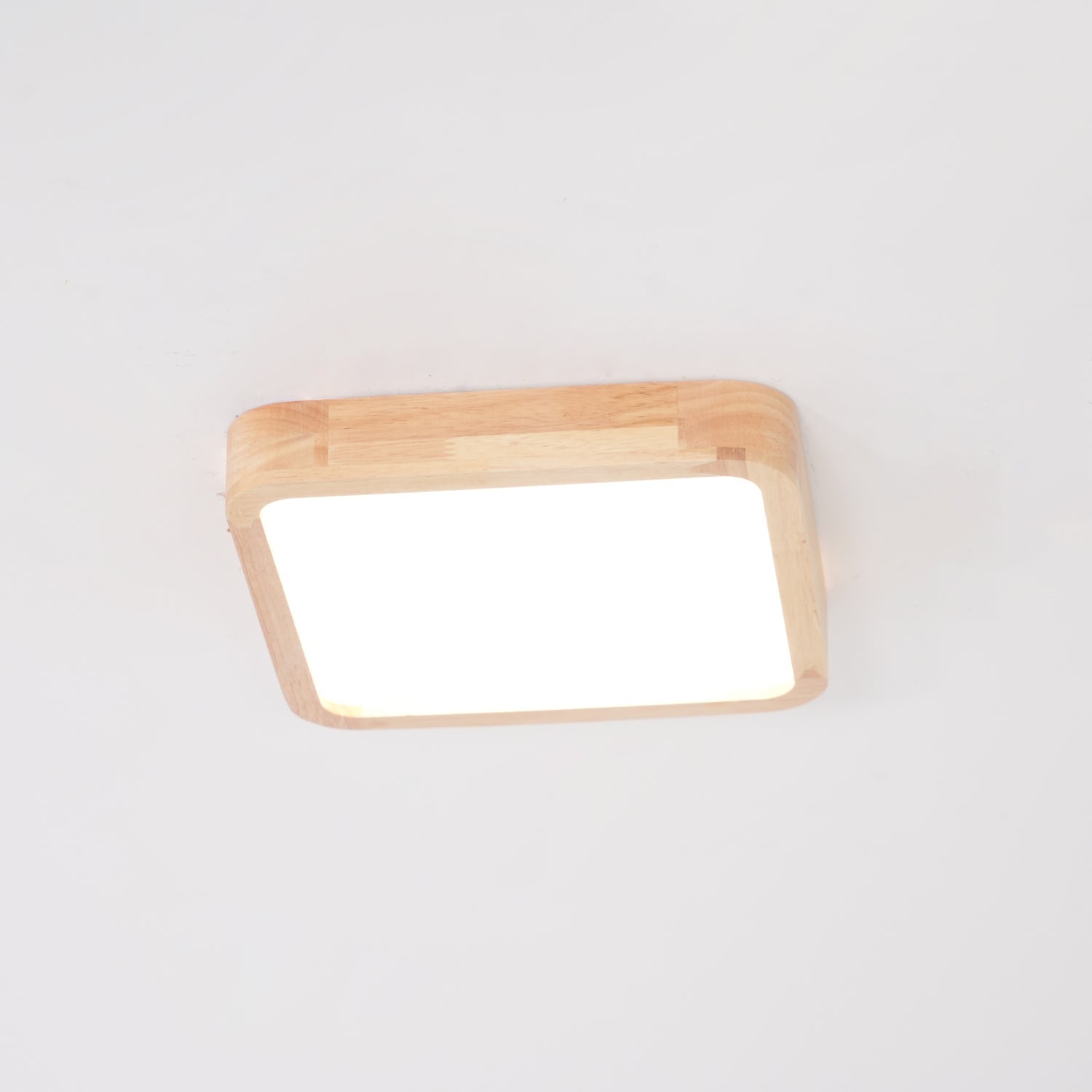 Wooden Geometric Ceiling Light - Lamp Outdoor
