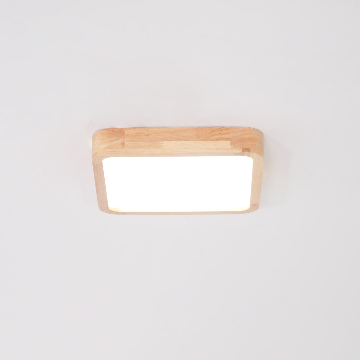 Wooden Geometric Ceiling Light - Lamp Outdoor