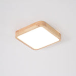 Wooden Geometric Ceiling Light - Lamp Outdoor