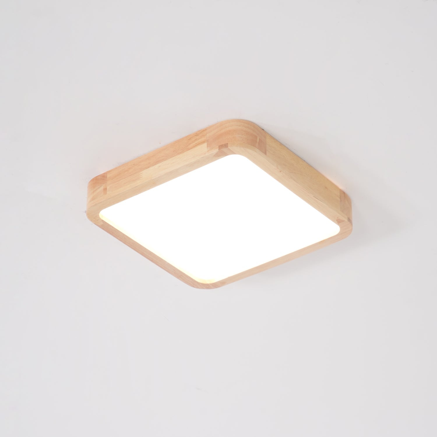 Wooden Geometric Ceiling Light - Lamp Outdoor