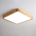 Wooden Geometric Ceiling Light - Lamp Outdoor
