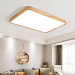 Wooden Geometric Ceiling Light - Lamp Outdoor