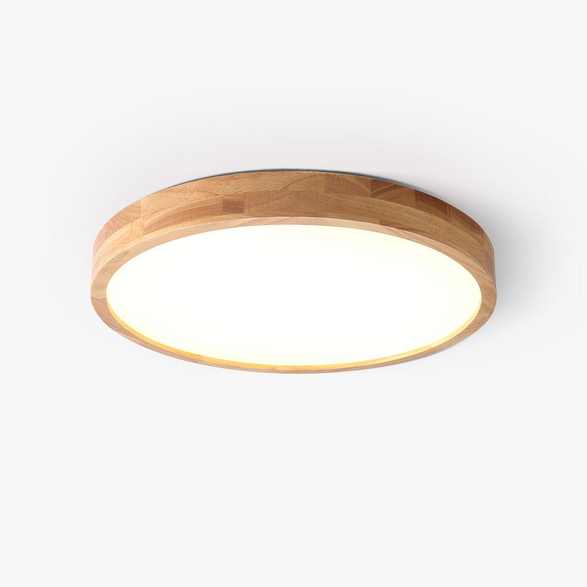 Wooden Geometric Ceiling Light - Lamp Outdoor