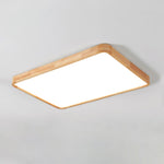 Wooden Geometric Ceiling Light - Lamp Outdoor