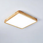 Wooden Geometric Ceiling Light - Lamp Outdoor