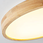 Wooden Geometric Ceiling Light - Lamp Outdoor