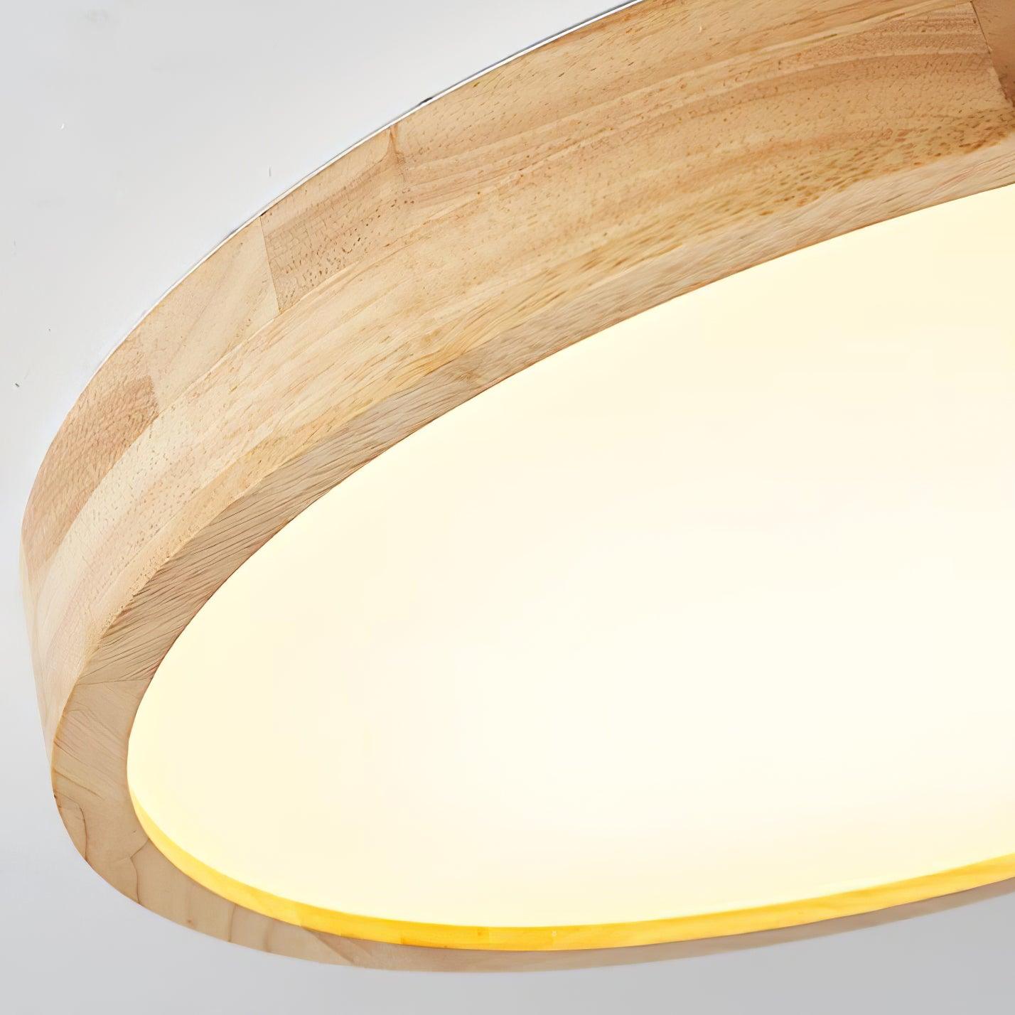 Wooden Geometric Ceiling Light - Lamp Outdoor