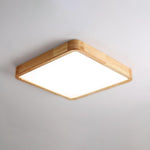 Wooden Geometric Ceiling Light - Lamp Outdoor
