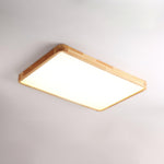 Wooden Geometric Ceiling Light - Lamp Outdoor