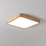 Wooden Geometric Ceiling Light - Lamp Outdoor